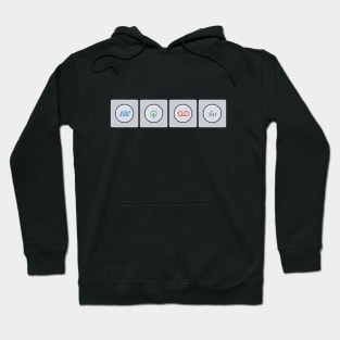 Synthesizer Modes Buttons Hoodie